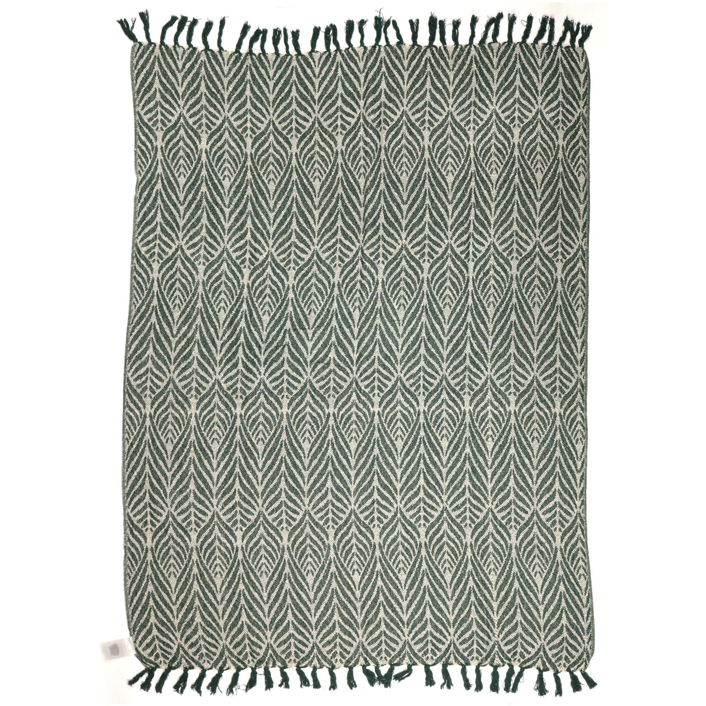 Verdant Leaves Throw