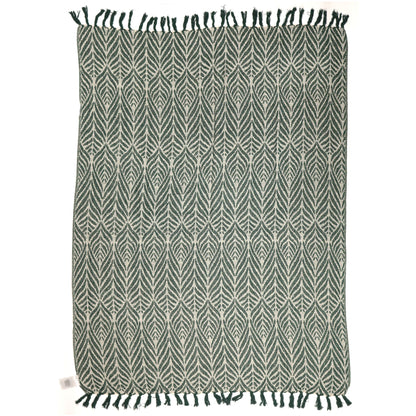 Verdant Leaves Throw