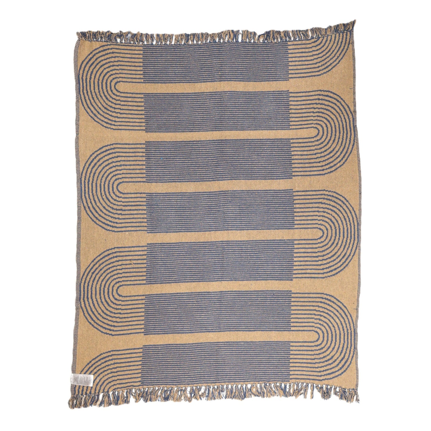 Aegean Blue Waves Throw