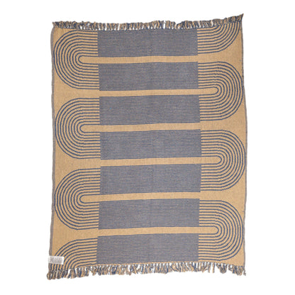 Aegean Blue Waves Throw
