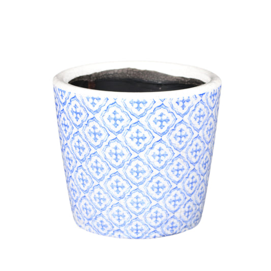 Blue Crosses Cone Small