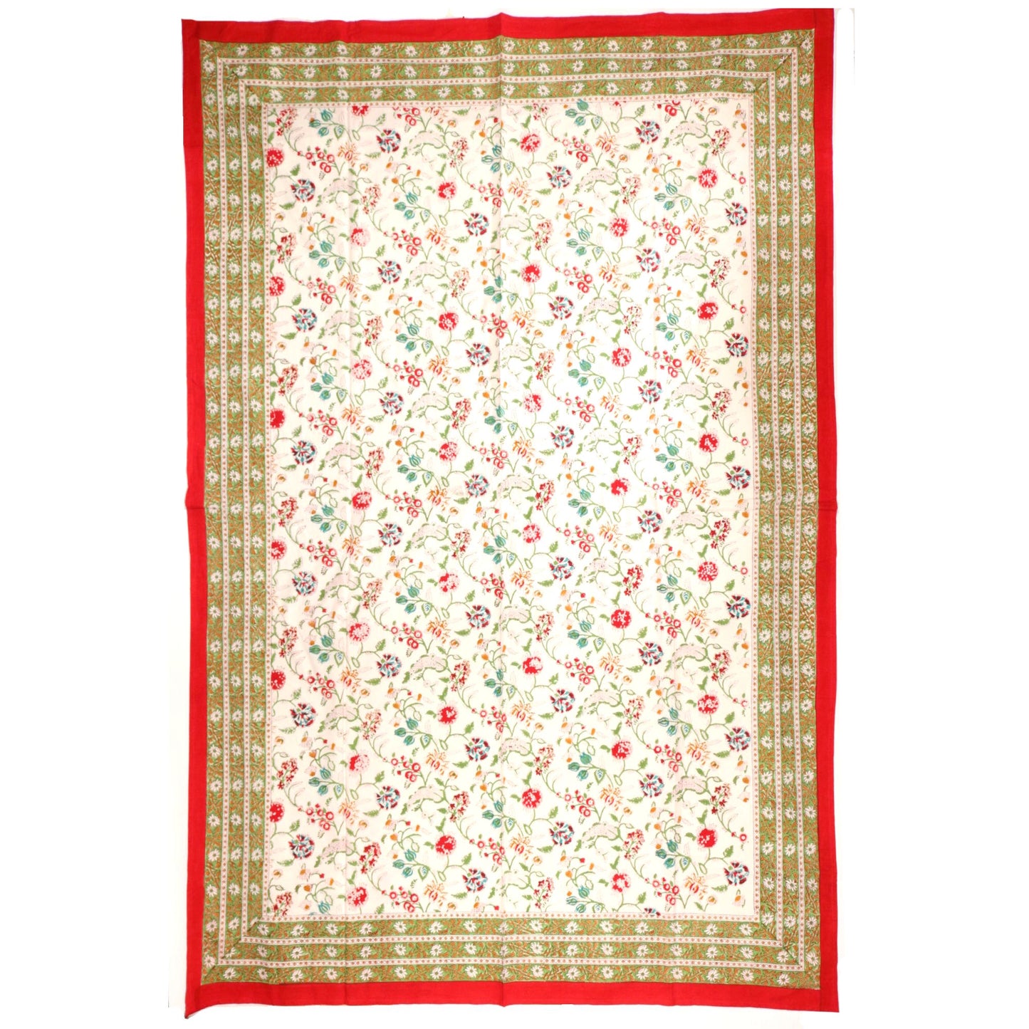 Strawberry Floral Tablecloth