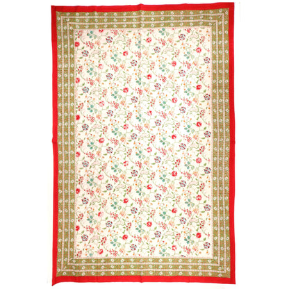 Strawberry Floral Tablecloth